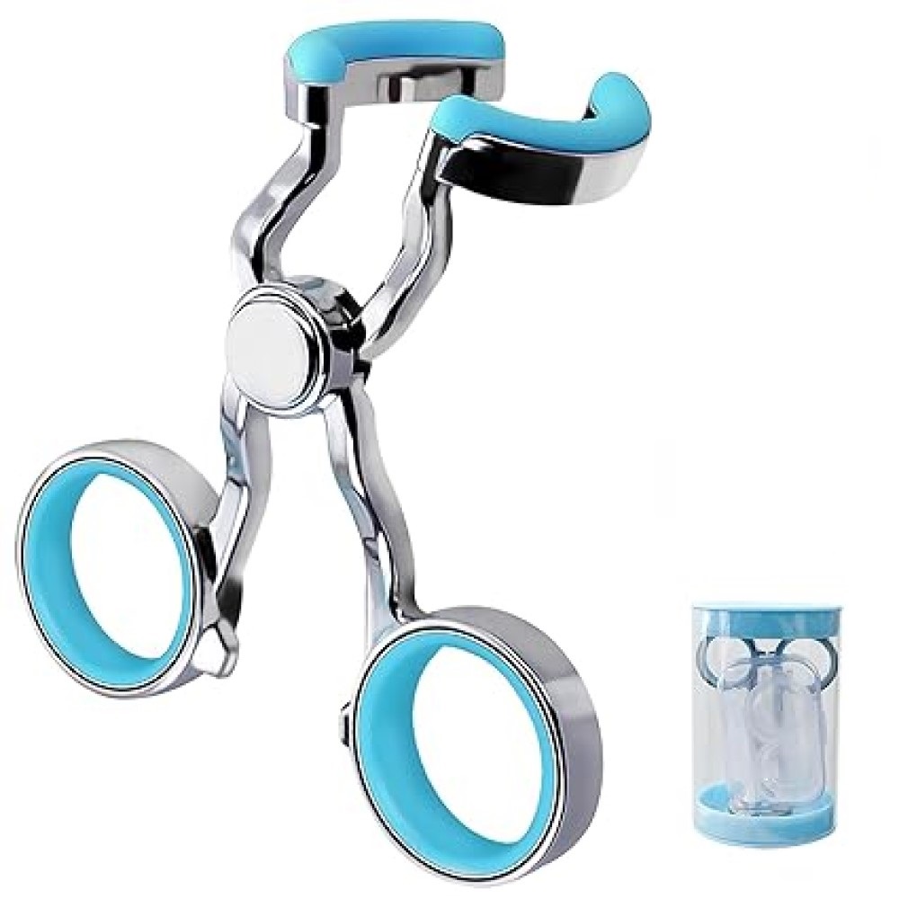 Contact Lens Applicator Tool, Contact Lens Wearing Aids Tool Eye Opener with Contact Lens Case, Sucker+Tweezer with Soft Tip, Convenient Travel Set