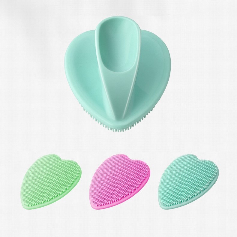 Face Scrubber,Soft Silicone Facial Cleansing Brush Face  Wash Brush for Deep Cleaning Skin Care