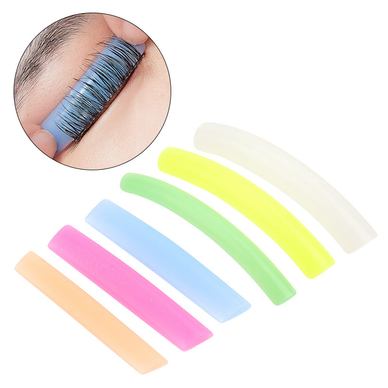 Eyelash Perming Silicone Pad Eyelash Rollers Patch Curler Rod Reusable Lash Lift Shield Pad 
