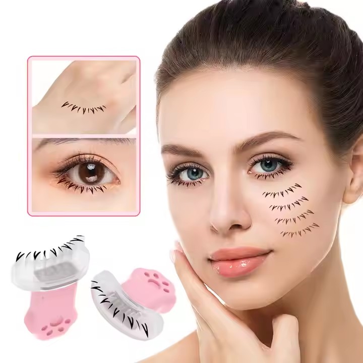 Silicone Lower Lash Stamp Eyeline Stamp to Make Cat Eyeline for False Eyelash Makeup
